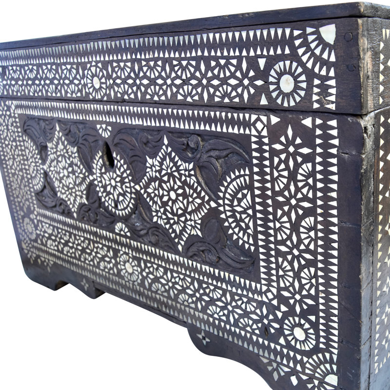 Late 19th Century Moorish-patterned Mother-of-pearl Chest