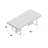 Kinsee Solid Wood Top Dining Table