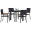 4 - Person Patio Dining Set with Square Table-39664454