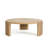 Konegan Round Solid Wood Coffee Table 