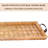 38" x 11.8" Extra Large Handwoven Wicker & Wood Tray with Handles – Oversized Long Decorative Tray for TV Console, Dining Table, Centerpiece – Farmhouse, Boho, Rustic Style-496234297