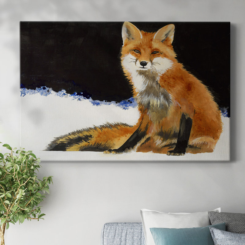 Toile tendue Fox-Gallery, H 8 po x l 12 po