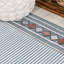 Tapis intérieur / extérieur bleu / ivoire Hermindo-2045077237