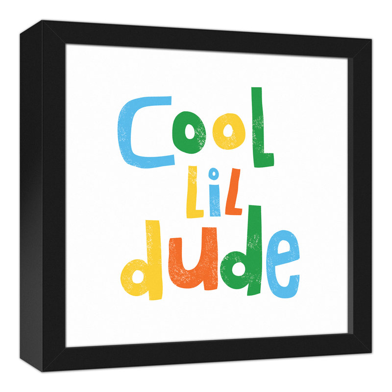 Art sur toile cool lil dude Malave, Toile tendue, H 12 po x l 12 po x P 1,25 po