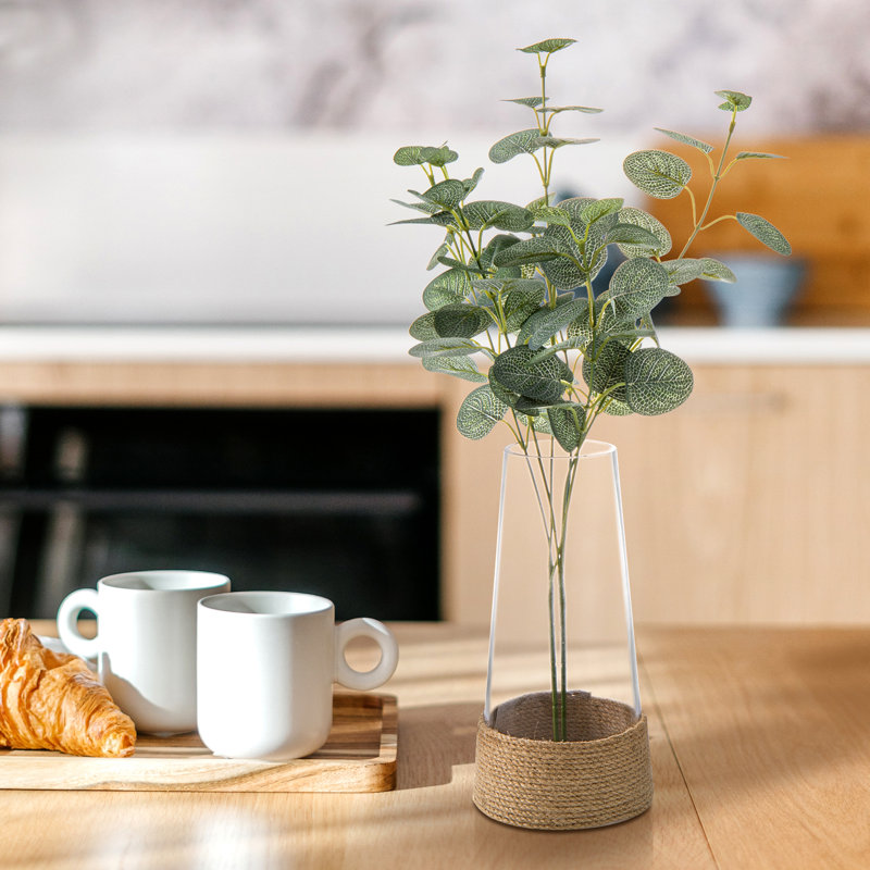 Vase de table en verre