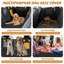 Housse de siège pour chien Tucker Murphy Pet ™ pour siège arrière avec fenêtres en filet imperméable et résistante aux égratignures