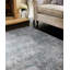 Tapis gris à motif abstrait Rummond-31522764