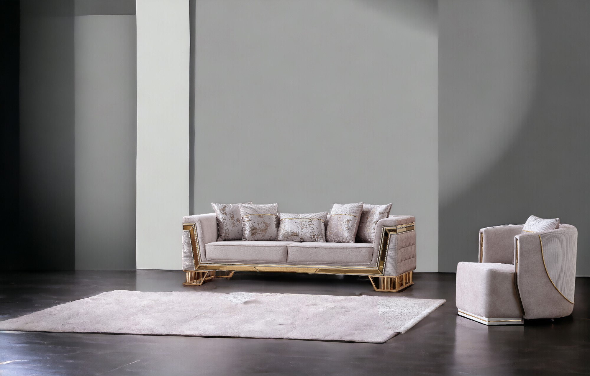 Everly Quinn Amgela 2 Piece Living Room Set | Wayfair