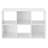 6-SECTION CUBE ORGANIZER-WHITE