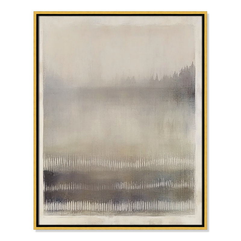 Équilibre équilibré III par Irena Orlov, H 29,5 po x l 23,5 po, Flotteur doré