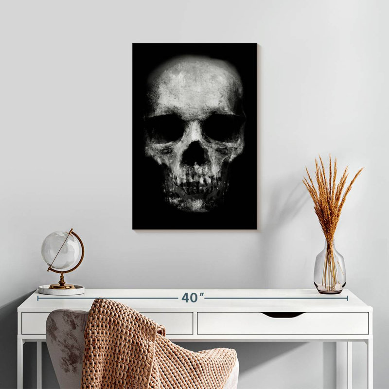 Phantom Skull, 24" H x 16" W