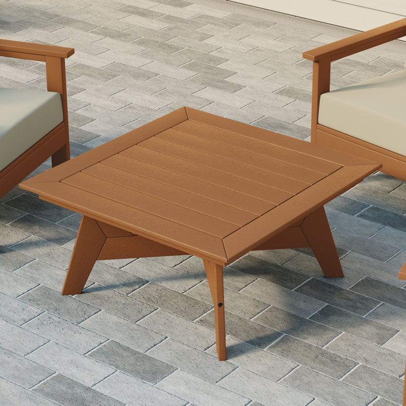 Table de conversation 37 po, Brun