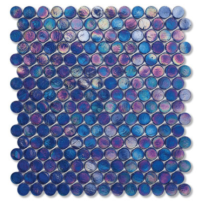 Silk 6/8" Barrels Glass Mosaic