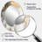 Gold And Grey A Marble Effect V - Abstract Oval Decorative Mirror On Metal-1855079759