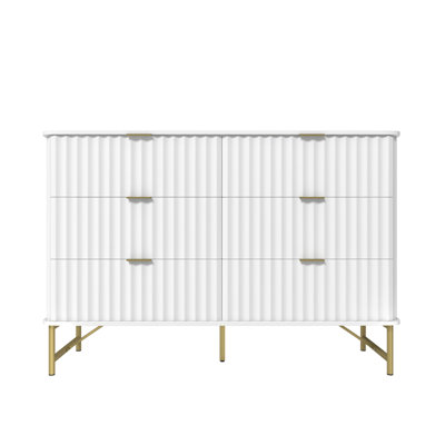 3 - Drawer Accent Chest(White)