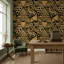 Papier peint géométrique triangles art déco