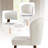 Monticello 19" H Upholstered Dining Chairs with Solid Wood Legs-936040982-936040979