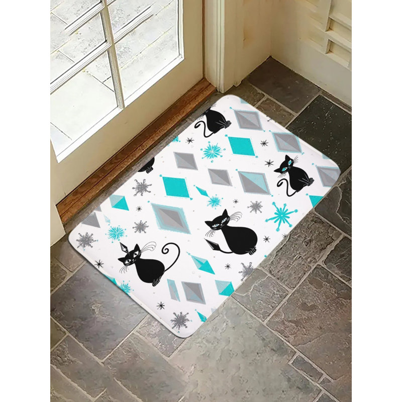 Tapis pour salle de bain Cat & Diamond, 16 x 24