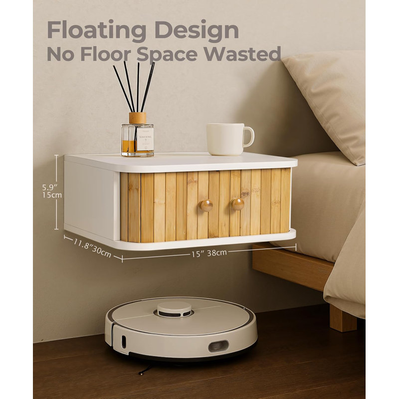 Floating Bedside Table