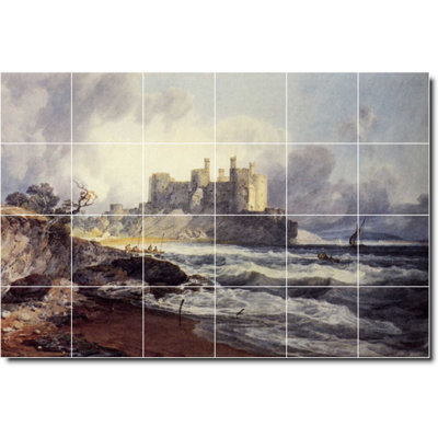 Carreau de céramique décorative 36 po x 24 po 6 po x 6 po