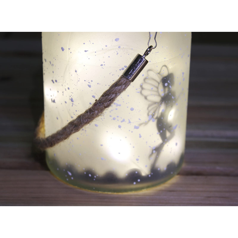 Eula 16.5cm Integrated LED Jar Lantern