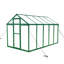 Heavy Duty Walk-in Greenhouse 6x10 Ft - Polycarbonate Aluminum For All Season Backyard With Raised Base And Anchor, Plant Nutrient Retention Stable Structure