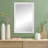 Cadre en bois Morgan avec support de sécurité idéal pour miroir de salle de bain / meuble-lavabo