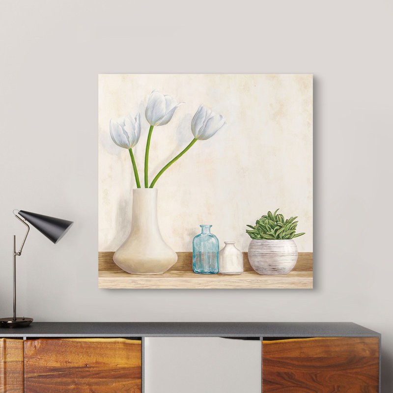Minimalist Setting II by Jenny Thomlinson - Wrapped Canvas Print, 70cm H x 70cm W x 4cm D