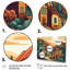 «Small Town Village V», reproduction sur toile-88506155-88506154