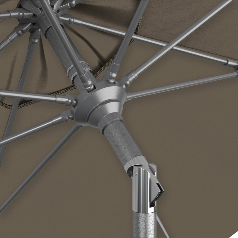 Parasol de marché 90 po Sunbrella, Taupe