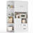 Farmhouse Kitchen Pantry – Microwave Shelf, 6-Tier Circular Rack, 2 Drawers & 2 Cabinets-290443647