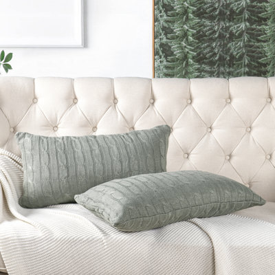 Rectangular Lumbar Cushion Cover