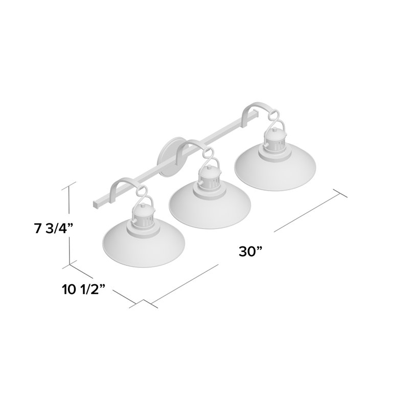 O'Neill 3 - Light Dimmable Vanity Light