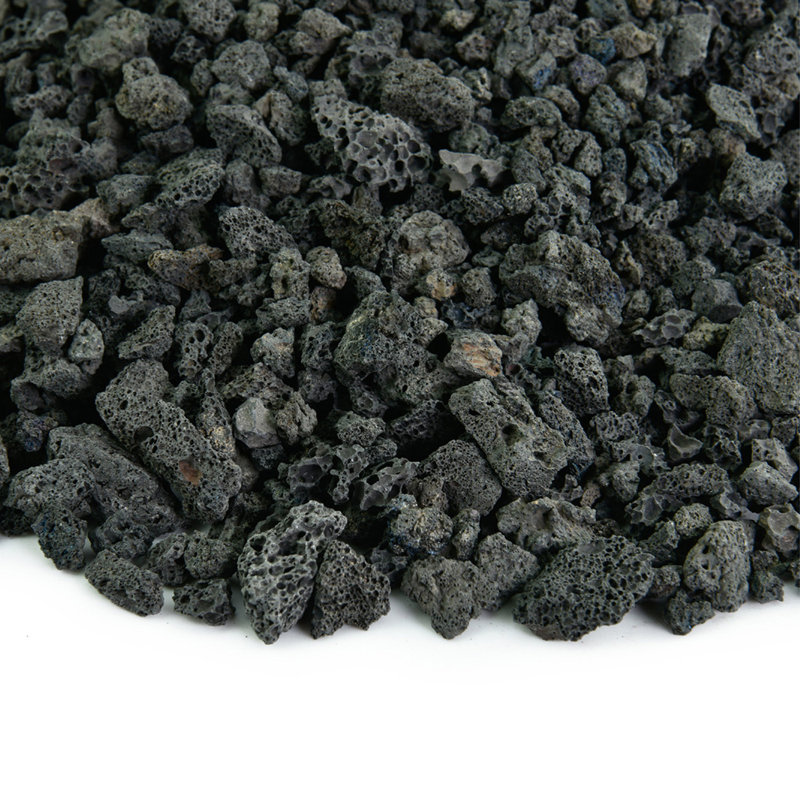 Verre de foyer Lava Rock Natural Stones, Noir, 0,75 po
