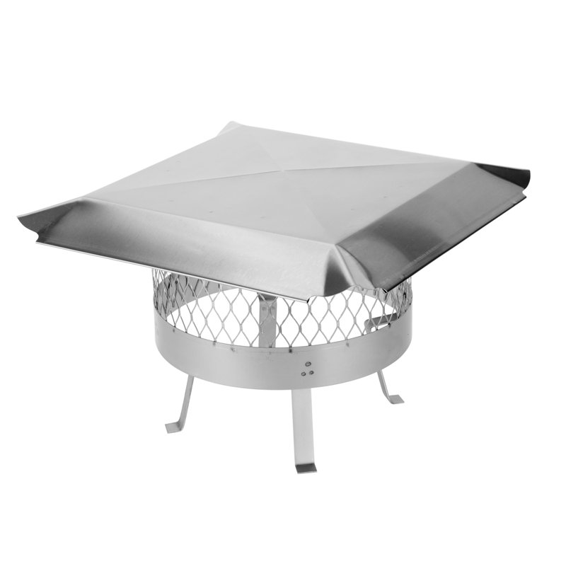 Ensemble d’outils de cheminée en acier simple, 14 po