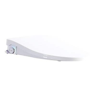 Adjustable Bidet With Auto Open/Close, Water Temperature Control, Self - Cleaning, Bathroom Upgrade Option Smart Toilet Side Night ,