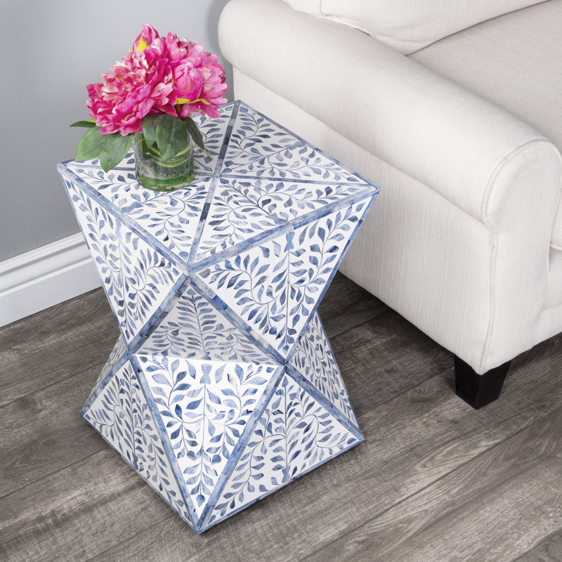 Trubadur Bone Inlay Side Table
