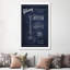 Gibson Guitar - Print on Canvas-1175005450-1106958570