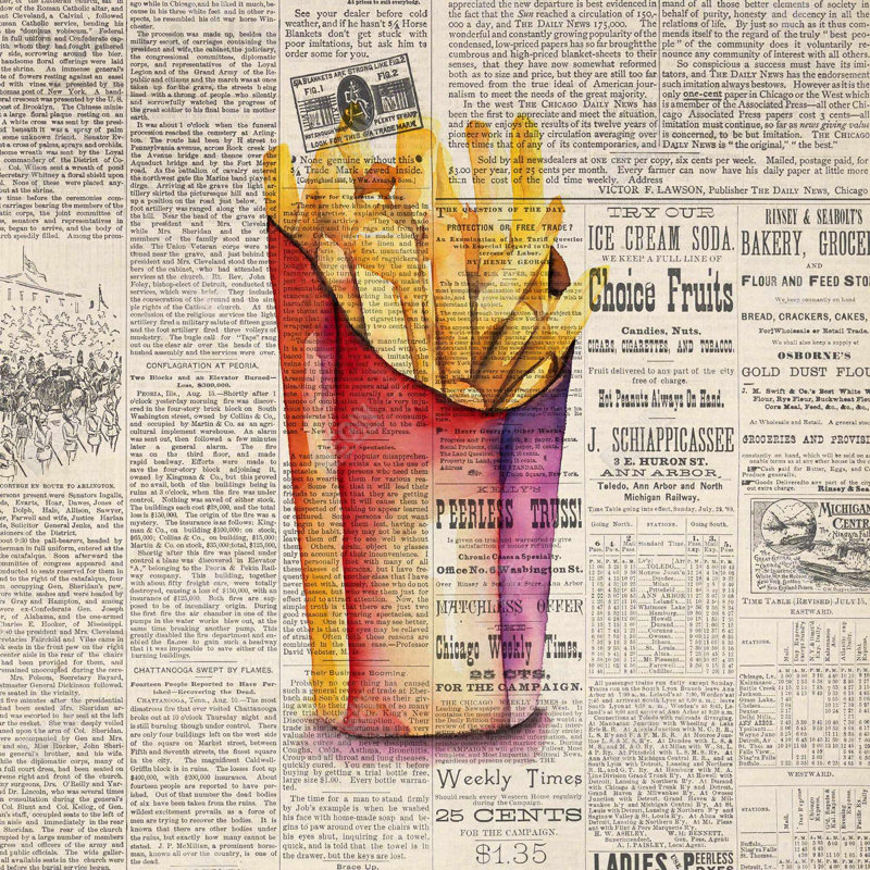 «Vintage Style French Fries» sur