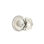 Privacy (Bed & Bath) Diamond Crystal Knob with Rope Rose