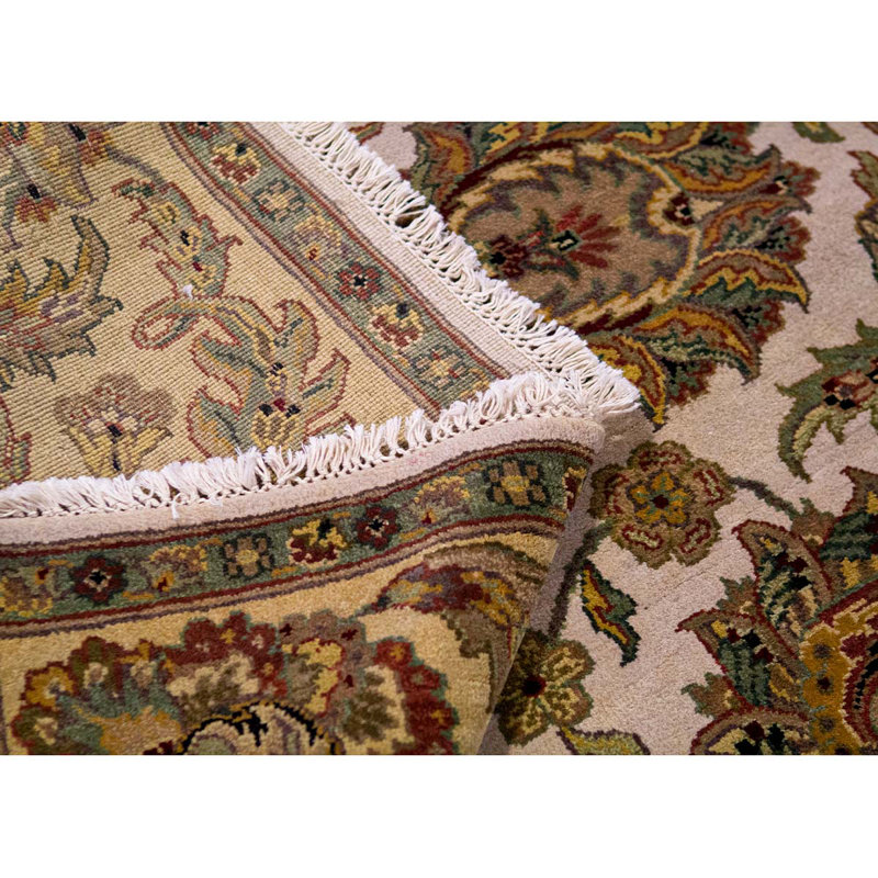 Wool Floral Area Rug