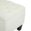 Banc repose-pieds avec rangement