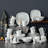 Jayda 50 Piece Porcelain China Dinnerware Set - Service for 6