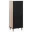 Solid Wood Rectangle Accent Cabinet-1699520364