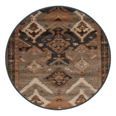 Tapis brun lavable à la machine