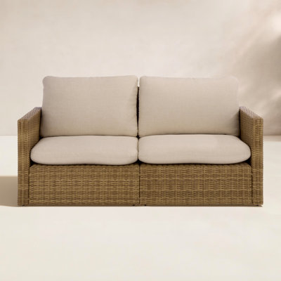 Devan 66" Wicker Patio Sofa