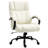 Vinsetto Big And Tall Office Chair With Wide Seat, Executive Computer Chair With Adjustable Height, Swivel Wheels And Linen-544362485