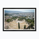 Above Ancient Athens I Print