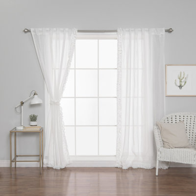 Raphaelle Semi Sheer Curtain Pair