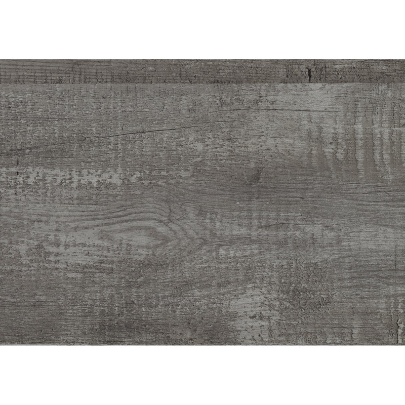 Grand lit moderne gris avec tête de lit et tête de lit de style rustique en bois, Gris, Grand lit